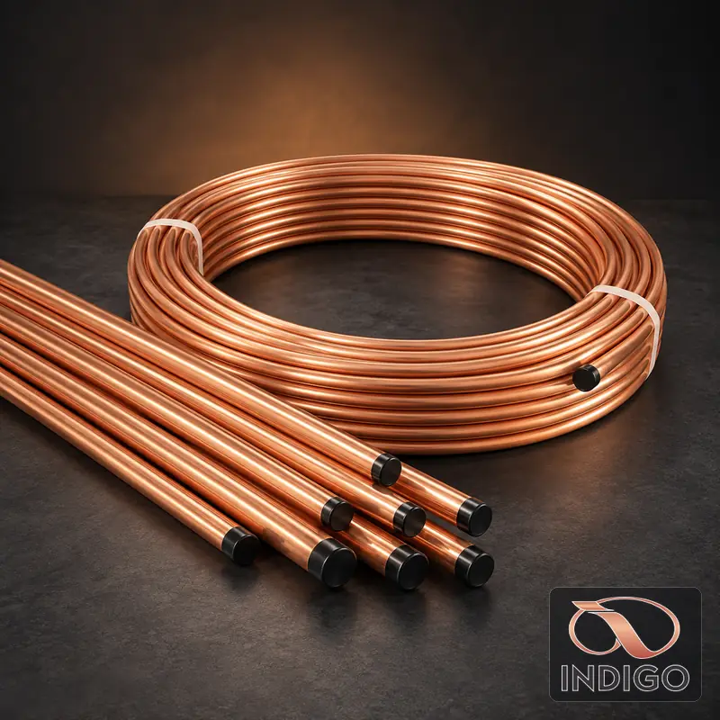 ACR copper tubes for air conditioning and refrigeration systems