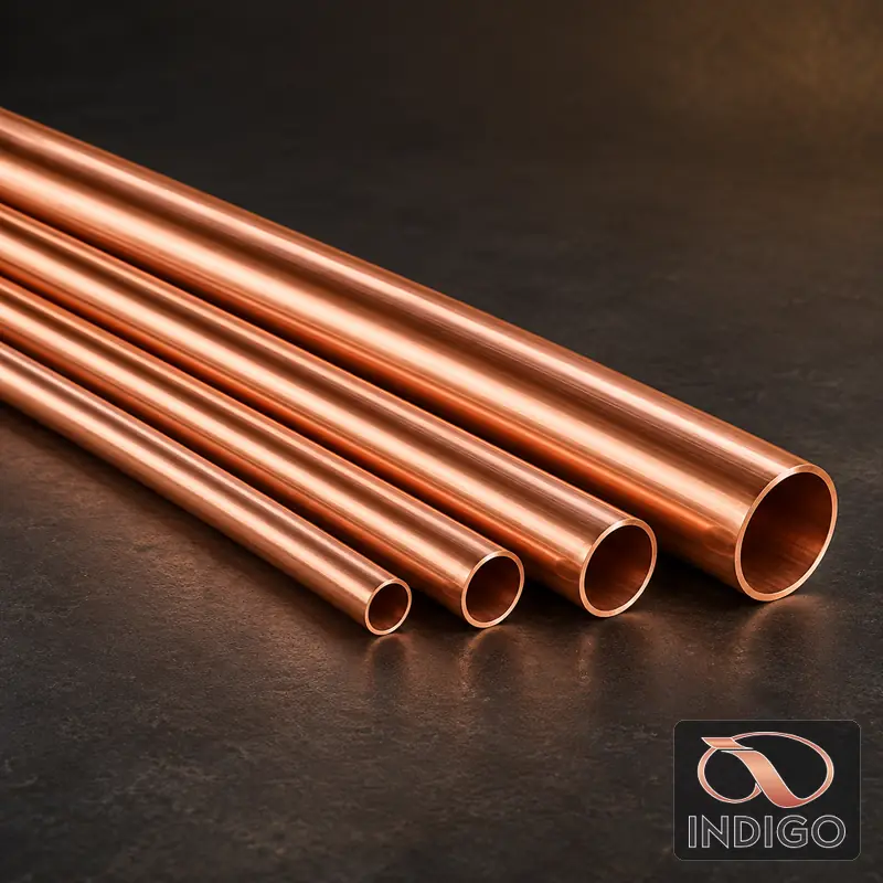 ASTM B88 Copper Tubes supplied by Indigo Metalloys