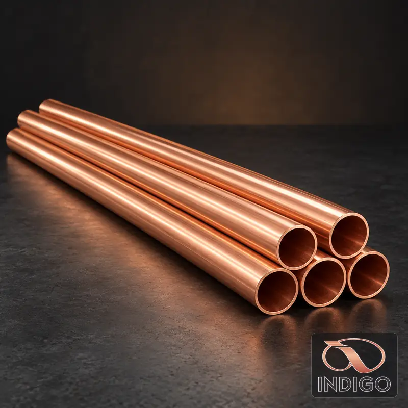 C12200 Copper Tubes supplied by Indigo Metalloys