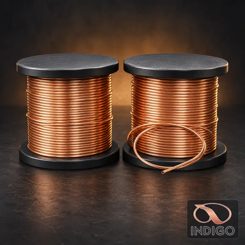 Copper Capillary Tubes supplied by Indigo Metalloys