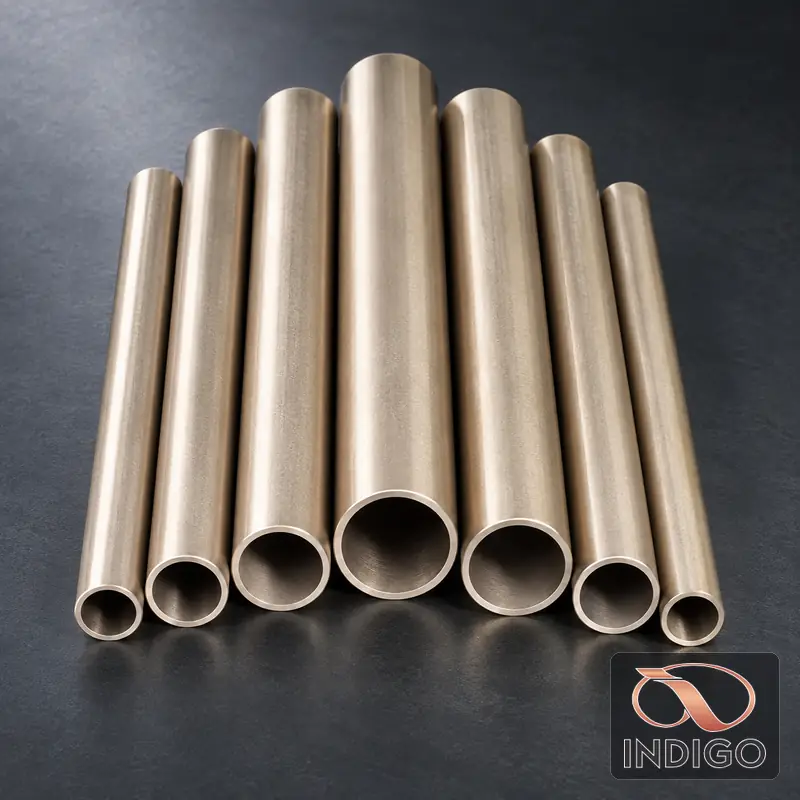 Copper-Nickel pipes and tubes manufactured by Indigo Metalloys