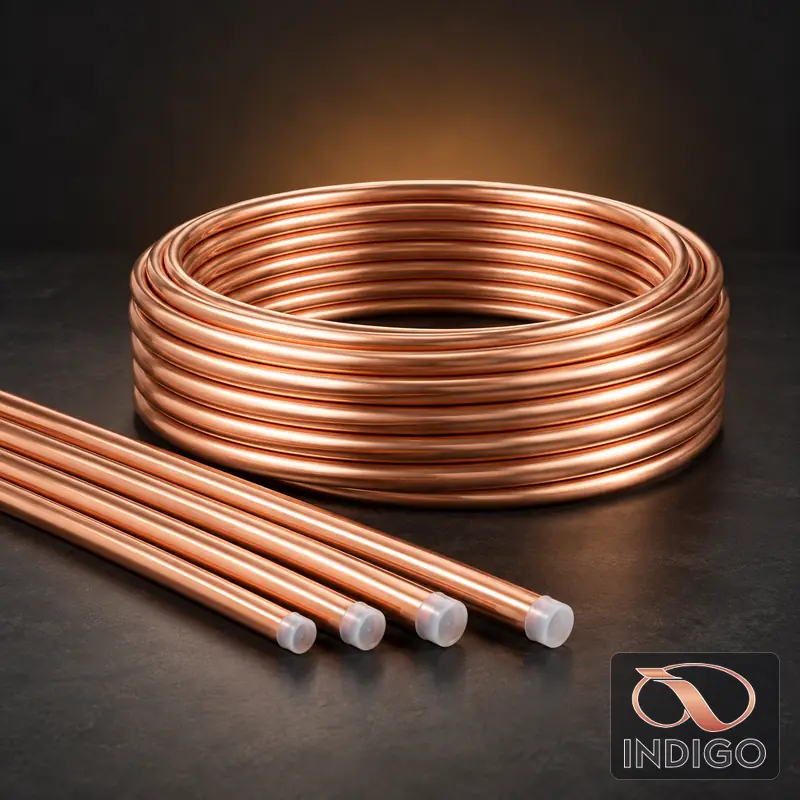 Eco-Friendly Copper Tubes supplied by Indigo Metalloys