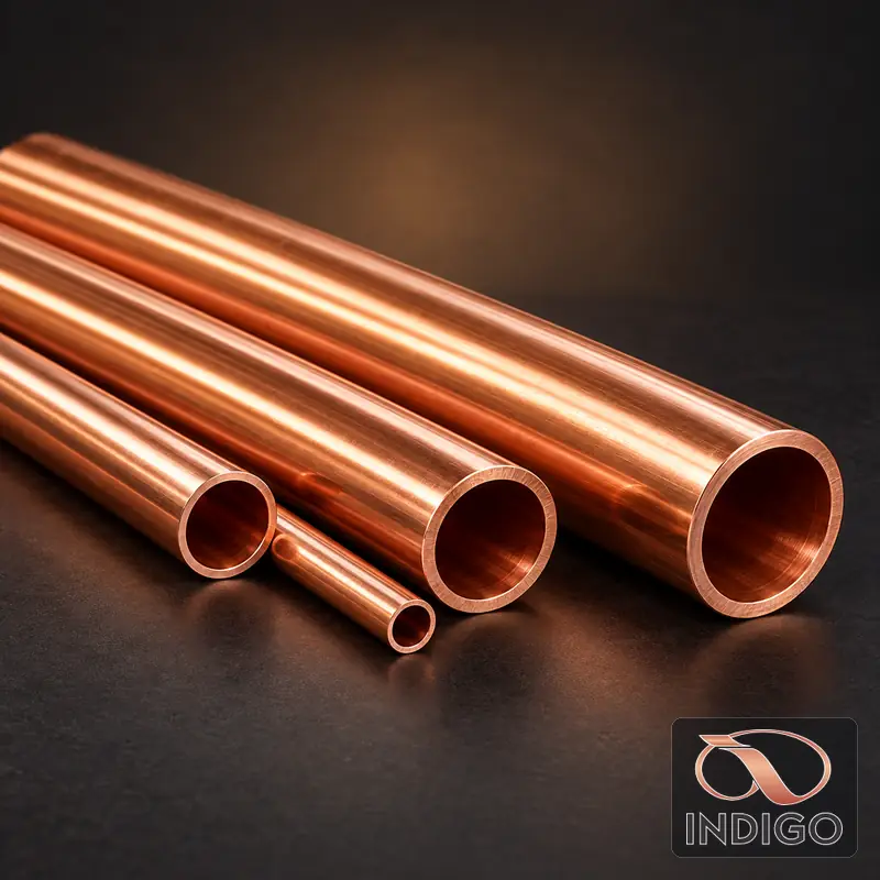General Engineering Copper Tubes supplied by Indigo Metalloys