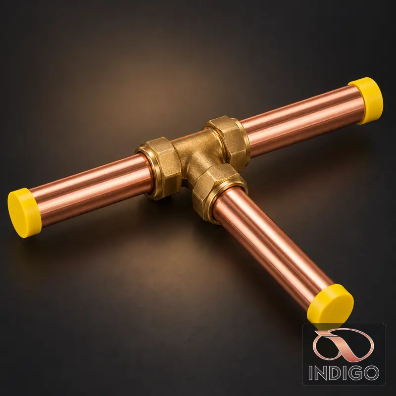 Medical gas copper pipes